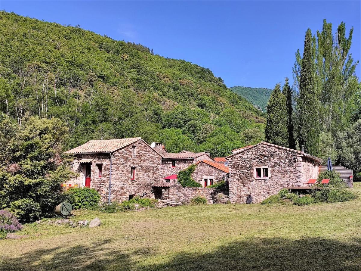 Le Mas De Ribard Bréau-et-Salagosse Exteriör bild